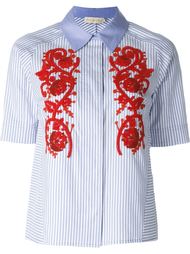 рубашка с вышивкой Tory Burch