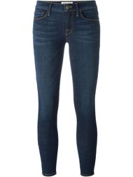 укороченные джинсы скинни Frame Denim