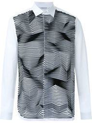 zigzag applique shirt Neil Barrett
