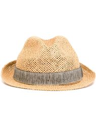 соломенная шляпа Armani Collezioni