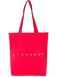 сумка-тоут с логотипом Cityshop
