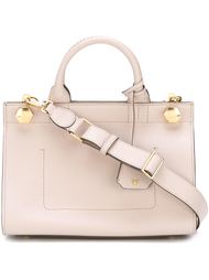 сумка с золотистыми деталями  Anya Hindmarch