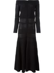 boat neck dress Barbara Casasola