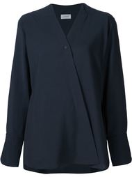 fold-over front blouse Lemaire