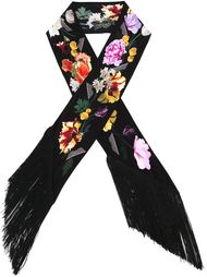 шарф с цветочным принтом   Rockins
