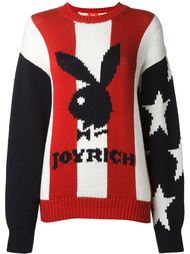 starred striped Playboy jumper Joyrich