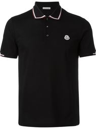футболка-поло с логотипом  Moncler