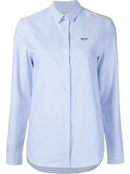 logo detail shirt Maison Kitsuné