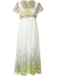 платье с цветочным принтом   Giambattista Valli