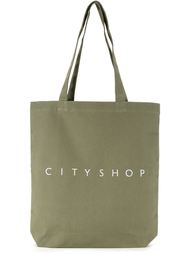 сумка-тоут с логотипом Cityshop