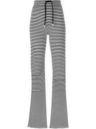 расклешенные брюки в полоску Max Mara