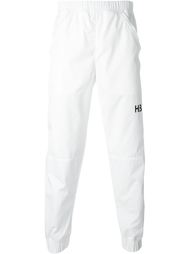 спортивные брюки с принтом-логотипом Hood By Air