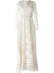 ажурное вечернее платье  Valentino