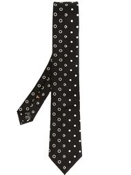 circle pattern tie Yohji Yamamoto