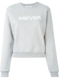 logo print sweatshirt Carven