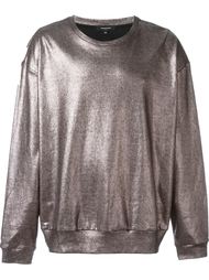 oversized foil sweatshirt Unconditional