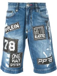 джинсовые шорты 'Young Man' Philipp Plein