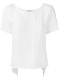 scoop neck T-shirt Dondup