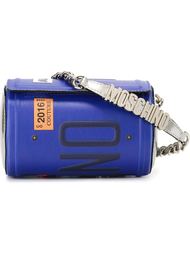 cylindrical shoulder bag Moschino