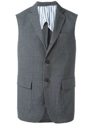 creased waistcoat Wooster + Lardini