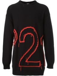 вязаный свитер "21" Nº21