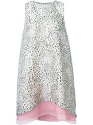 layered shift dress Carolina Herrera
