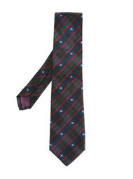 галстук в диагональную полоску Burberry Vintage