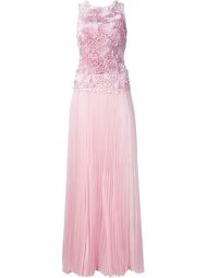 pleated gown Carolina Herrera