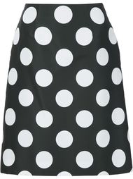 polka dot skirt Carolina Herrera