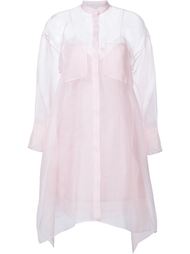 sheer shirt dress Carolina Herrera