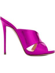 'Bella' metallic mules Giuseppe Zanotti Design