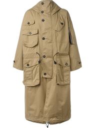 свободный тренч с карманами Dsquared2