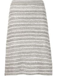striped knit skirt Carolina Herrera