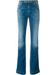 расклешенные джинсы  Emporio Armani