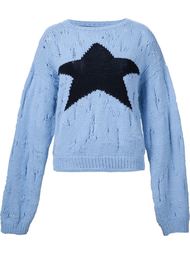 distressed star jumper Enfants Riches Deprimes