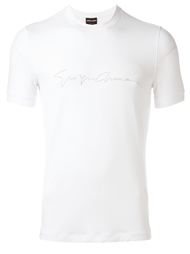 футболка кроя слим Giorgio Armani
