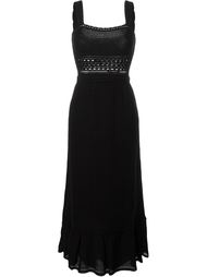 перфорированное платье  Red Valentino