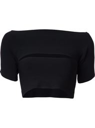 cut-out crop top T By Alexander Wang