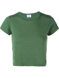 Hanes Boxy Cropped Short Sleeve T-Shirt Re/Done