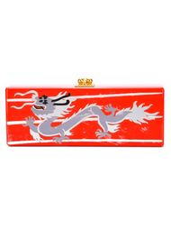 'Flavia Dragon' clutch bag Edie Parker