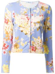 кардиган с цветочным принтом  Blumarine