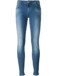 джинсы скинни с заклепками Blumarine