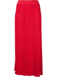 high-waisted pleated long skirt Sonia Rykiel