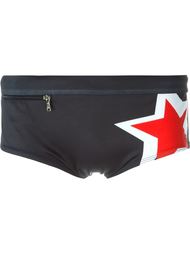 star print swimming trunks Neil Barrett