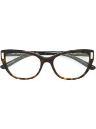 rectangular shape glasses Bulgari