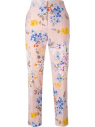 укороченные брюки с завышенной талией Blumarine
