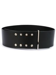 studded wide belt Versus