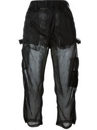 укороченные брюки Mm6 Maison Margiela