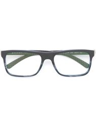 rectangular frame glasses Bulgari