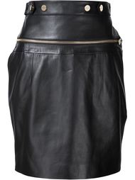 high-waisted zip detail skirt Alexandre Vauthier